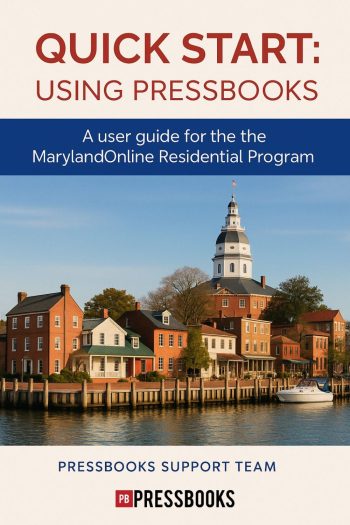 Cover image for Quick Start: Using Pressbooks