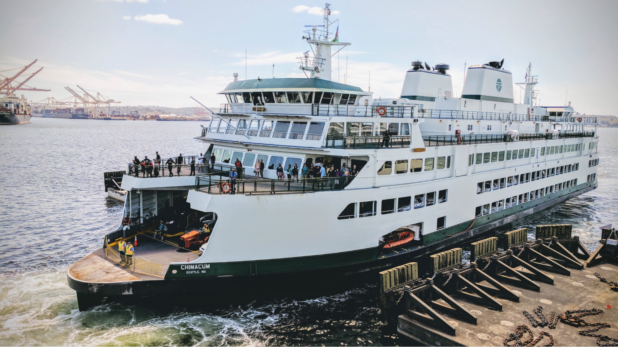 A Washington State Ferry.