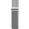 Gray tungsten contains 2% cerium.
