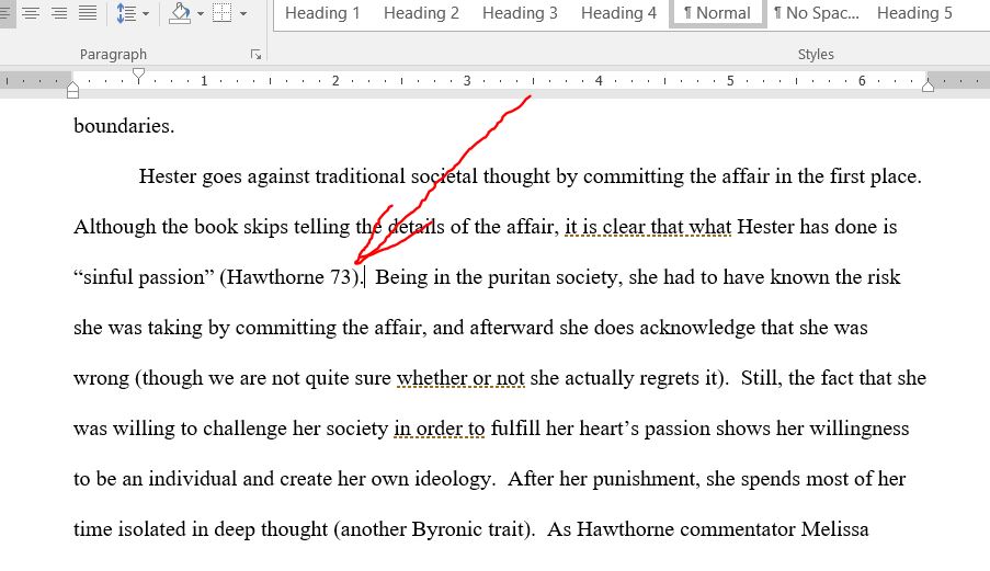 how to put in text citations in an essay