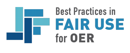 Best Practices in Fair Use for OER logo