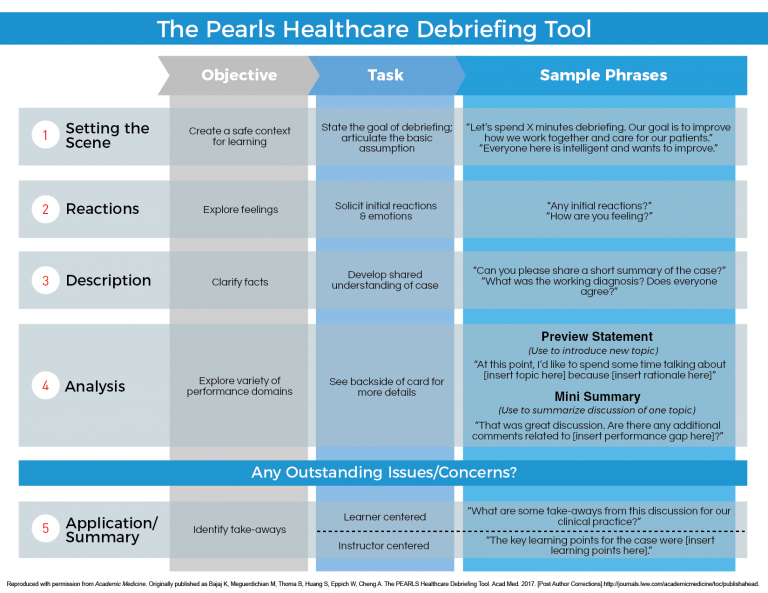 Theory- Based Debriefing Methods of Simulations – The Nurse Educators ...