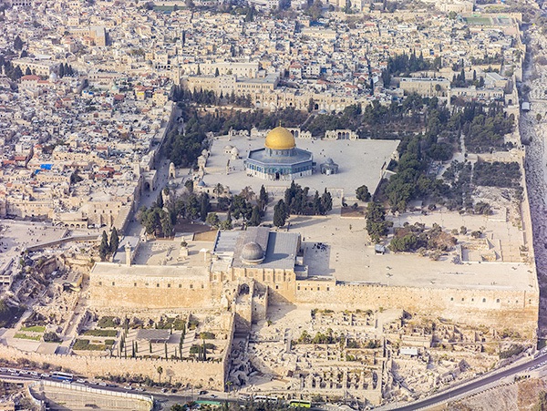 Image of The Temple Mount, Aerial View