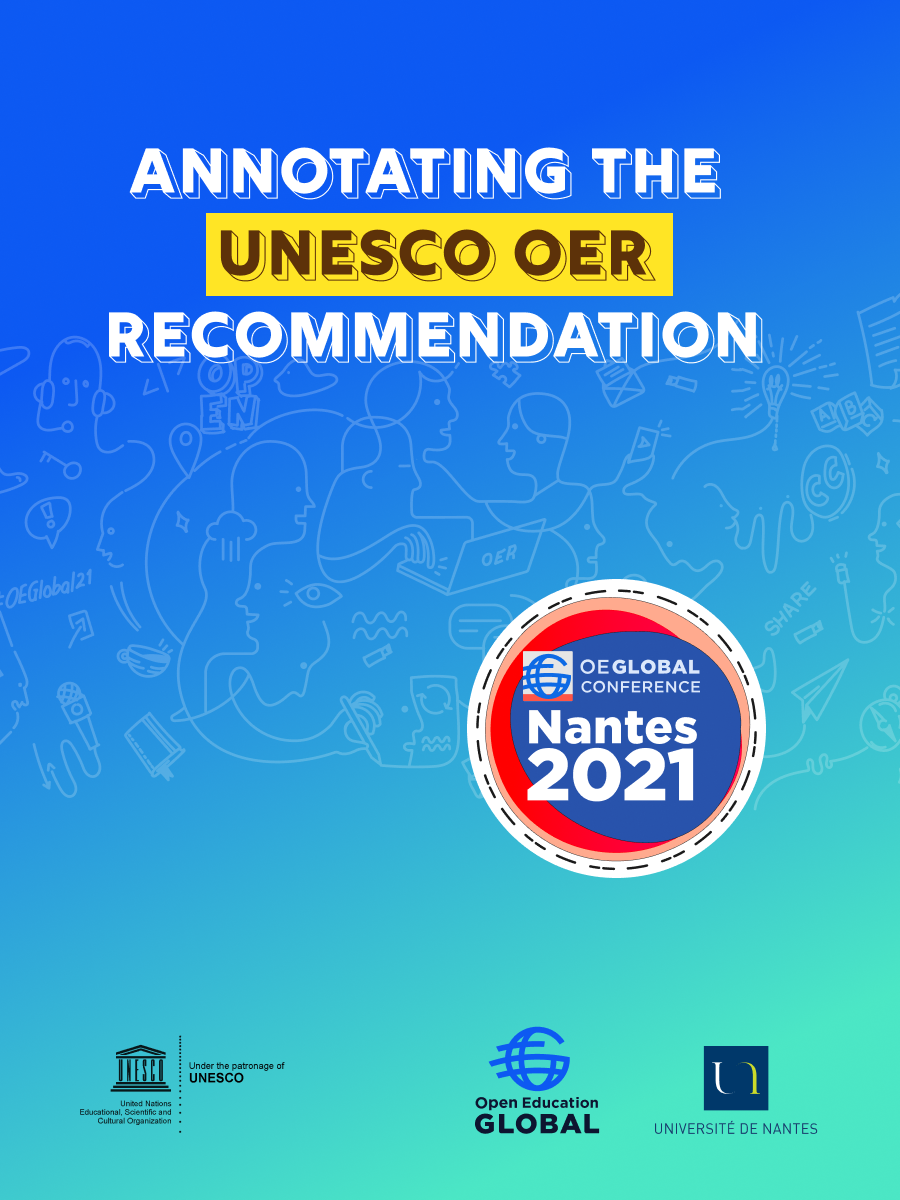 Cover image for Annotating the UNESCO Recommendation on OER