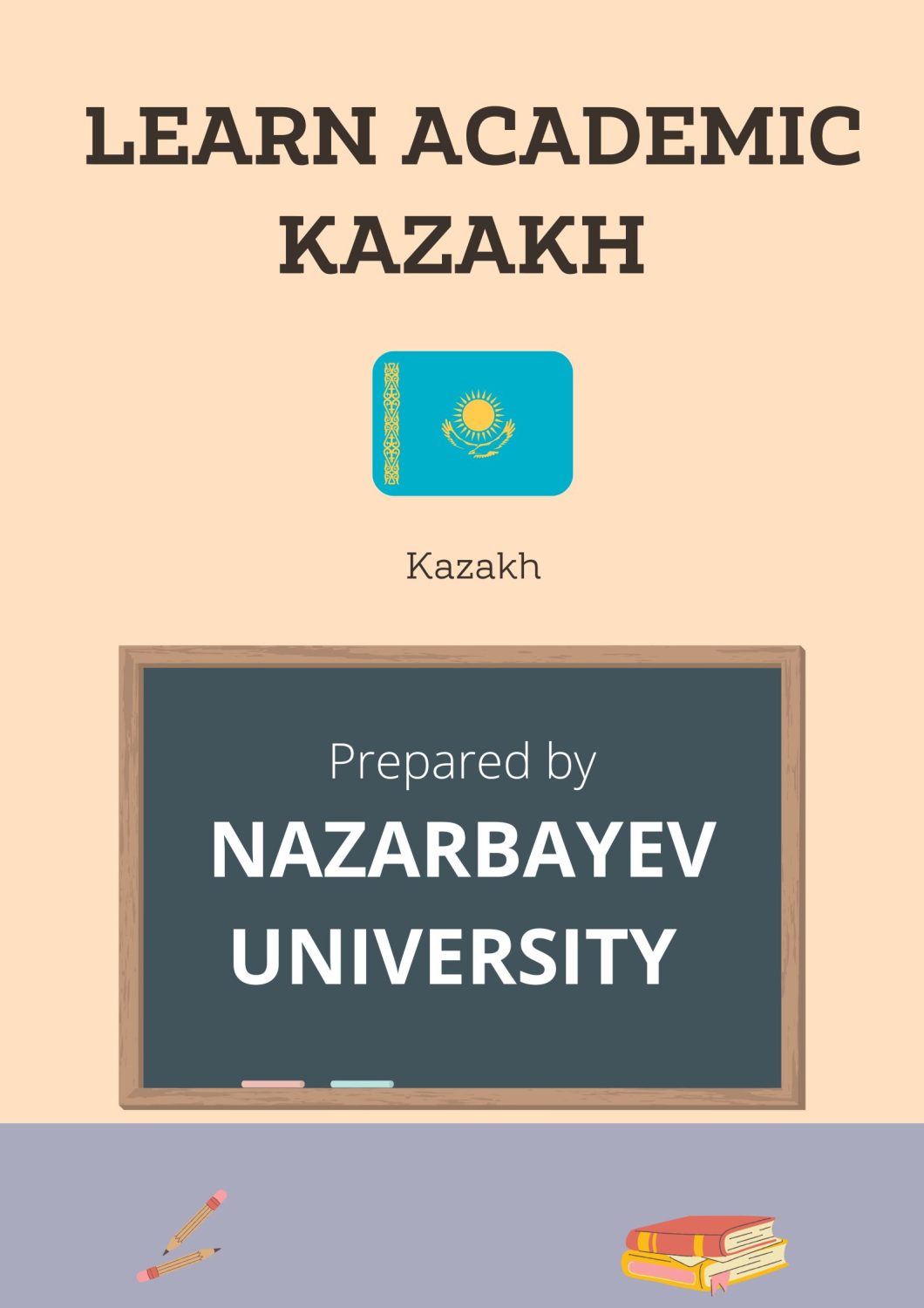 Cover image for LEARN ACADEMIC KAZAKH