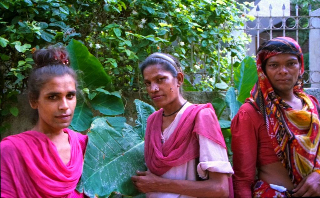 Three hijras in New Delhi