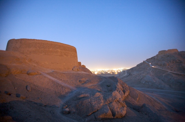 Zoroastrian Towers of silences in Yazd, Iran